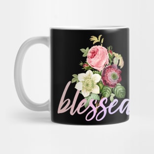 Blessed Floral Mug